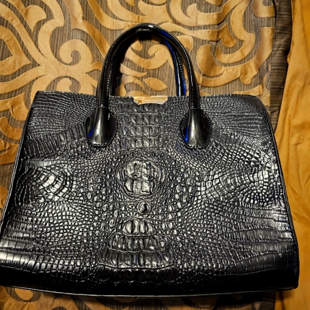 Black handbag
